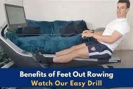 feet out rowing watch our easy drill