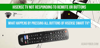 > televisions & home theater accessories. Hisense Smart Tv Not Responding To Remote Or Buttons A Savvy Web