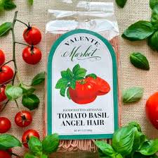 tomato basil angel hair fettuccine