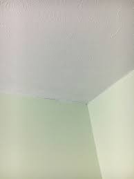ceiling corner s on painted wall