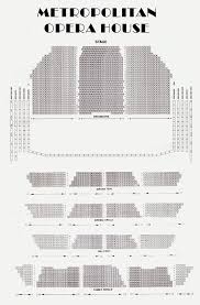 Seating Chart For The Metropolitan Opera Nyc Metropolitan