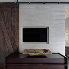 bedroom flatscreen tv niche design ideas