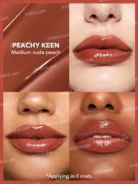 pout perfect shine lip plumper peachy