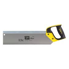Stanley 14 In Back Saw With Rubber