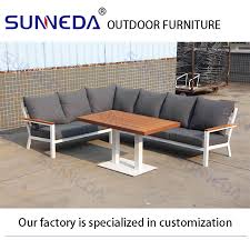 outdoor patio furniture sectional sofa