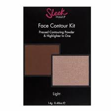 sleek face contour kit light 14g