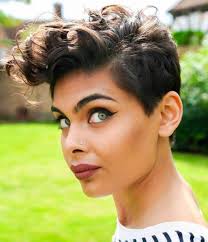 Pixie cut wig curly front lace human hair short wigs blunt cut bob wigs remy brazilian hair glueless lace frontal wig for women. 17 Photos That Prove Pixie Cuts Look Incredible With Curly Hair