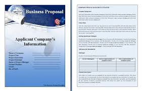 Business Proposal Examples Free Scrumps
