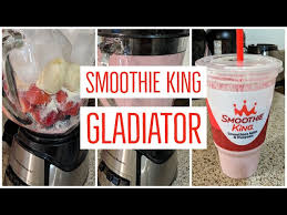 smoothie king gladiator smoothie