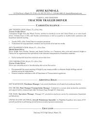 cover truck driver resume cover letter