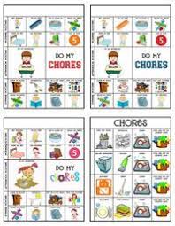 5 Year Old Chore Chart Printable Chore Chart Kids