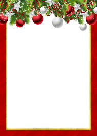 Red Transparent Png Christmas Photo Frame With Christmas Balls