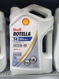 s rotella t4 sel engine oil for