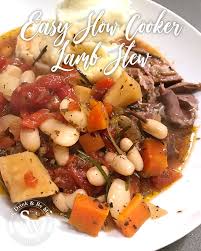 easy slow cooker lamb stew recipe by
