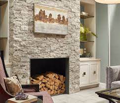 Natural Stone Fireplace Inhabitat