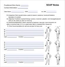 Free 8 Sample Soap Note Templates In Word Pdf