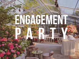 Entertaining Engagement Party Ideas Pink Book Weddings