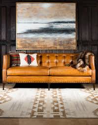 Manor Western Leather Sofa In 2023