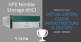 hpe nimble storage dhci wins award