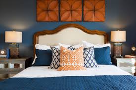 blue orange bedroom photos ideas