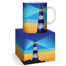 lighthouse mug giftbox just cards
