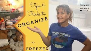 to organize our homestead freezers