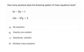 Solved How Many Solutions Does The