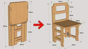 how to make a folding chair step by
