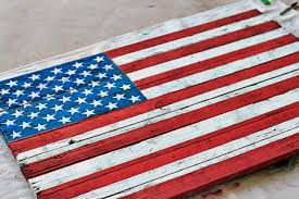 Diy Reclaimed Wood American Flag