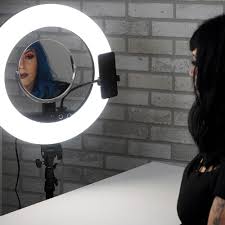 Fotodiox Selfie Starlite Vlog Light 18in Bi Color Dimmable Led Ring Fotodiox Inc Usa