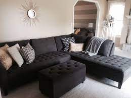 charcoal grey couch decorating
