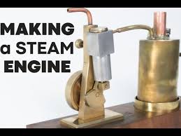 making miniature steam engine you