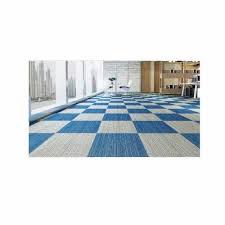 white carpet floor tile thickness