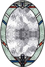 Mirror And Stained Glass Pattern Design