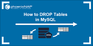mysql drop table with exles options