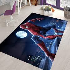 spiderman 17 fan rug area rug non
