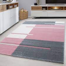 livingroom modern pink carpet