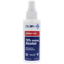 delon spray on 70 rubbing alcohol 100ml