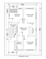 21 X30 Ground Floor House Plan Is