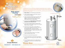 You should never attempt to fill the tank with hot water or heat a tank that isn't properly filled as doing so can cause serious damage. Water Heater Flushing Manualzz