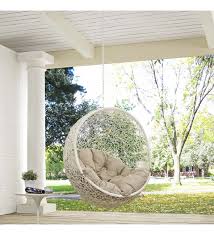hide outdoor patio swing chair without