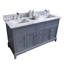 Rynone 37 single bathroom vanity top with sink top finish: Marble Color Bathroom Vanity Top Engineered Stone With Double Rectangle Undermount Ceramic Sink And Faucet Hole With Back Splash Aliexpress