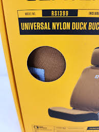 Duck Bucket Seat Cover Cordura Brown