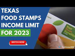 texas food sts income limit for 2023