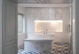 marble or natural stone kitchen fronts