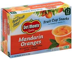 del monte mandarin oranges family pack