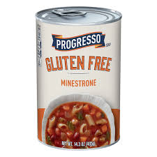 progresso gluten free soup minestrone