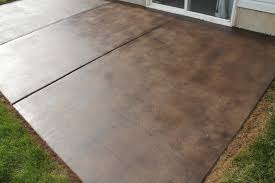 how to stain a concrete patio chris