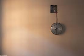 Hd Wallpaper Clocks Wall Broken Ibm