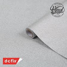 D C Fix Silver Glitter Sticky Back